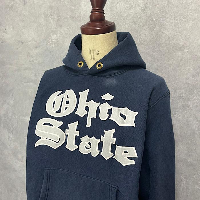 90's Champion BigEyelet ReverseWeave SweatHoodie Made in USA SMALL