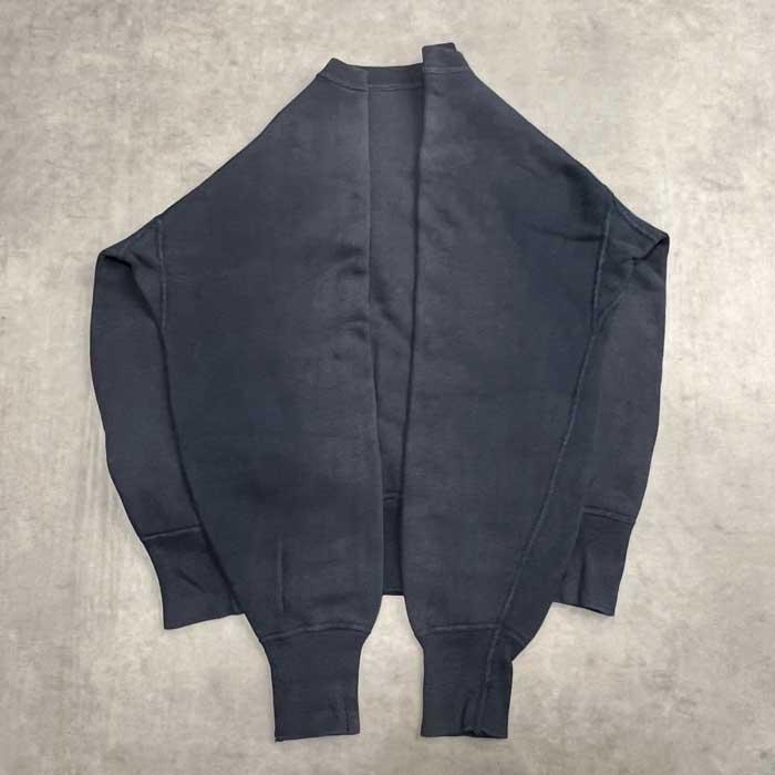 60'S Vintage Raglan College Print Sweat Shirts NAVY 60年代