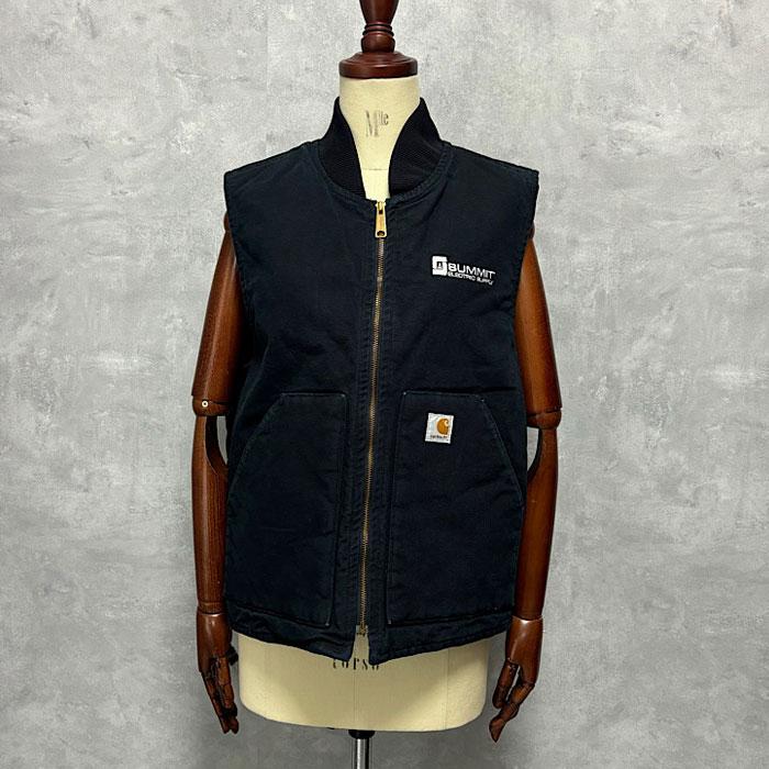 CARHARTT Duck Vest M/BLACK カーハート ダックベスト ブラック