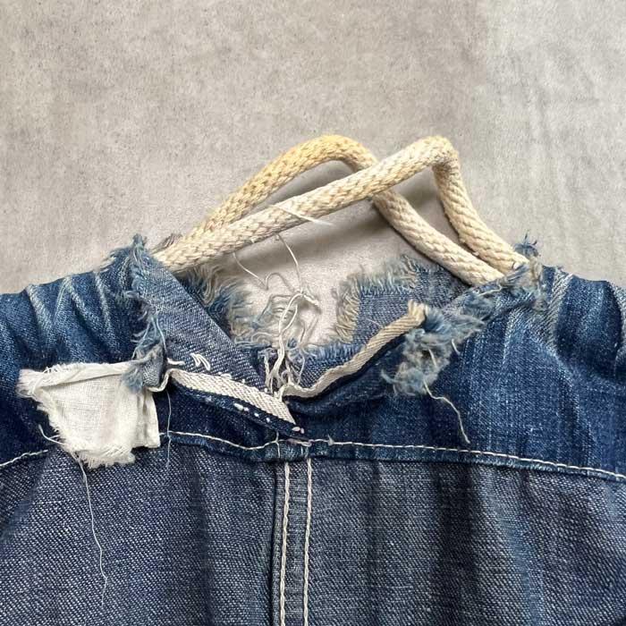 30-40'S U.S MILITARY Denim Laundry Bag 30-40年代 U.Sミリタリー