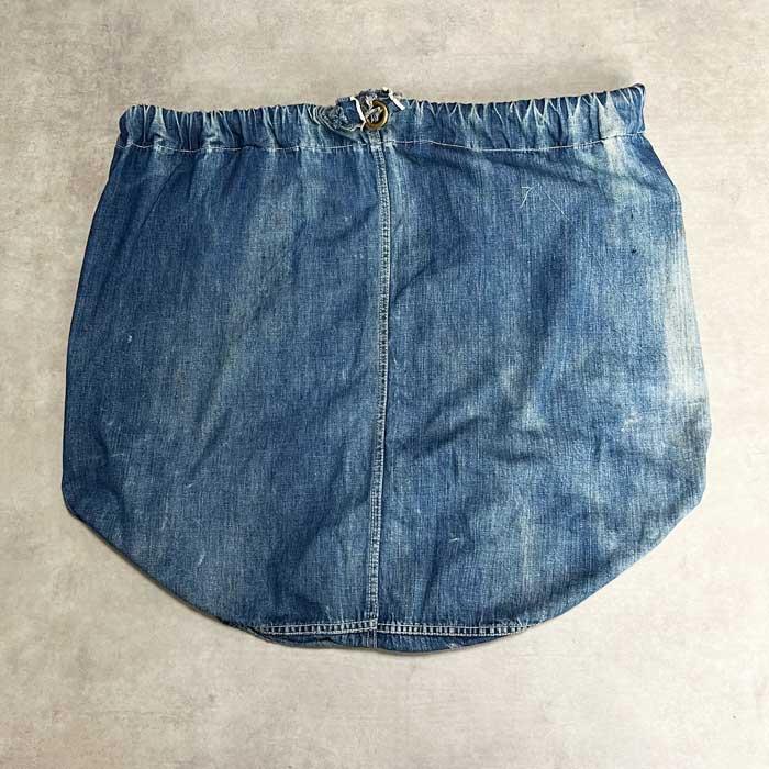30-40'S U.S MILITARY Denim Laundry Bag 30-40年代 U.Sミリタリー