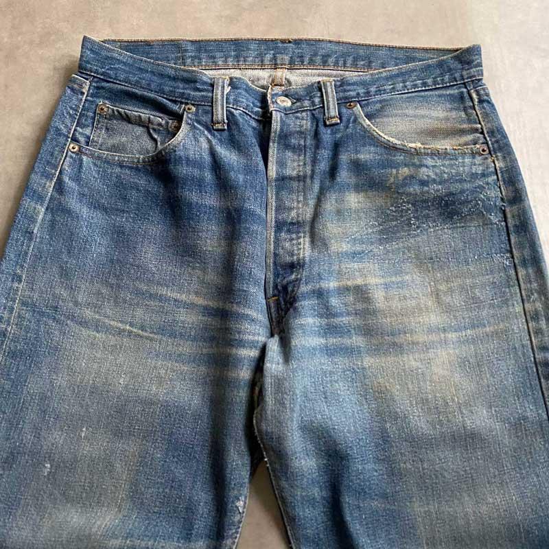 70's LEVI'S 501 Denim Pants 66 Single Stitch W36L36(実寸W34L33) 70