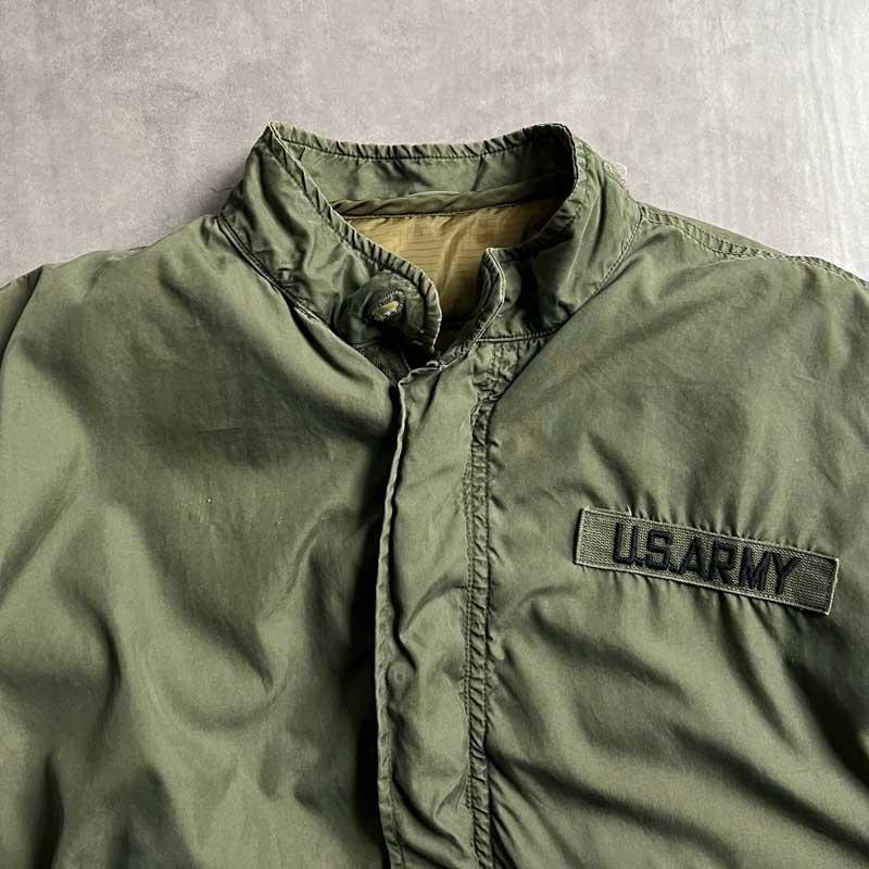 70'S U.S ARMY M-65 Fish Tail Parka Full Set Aluminum Zipper XS 70