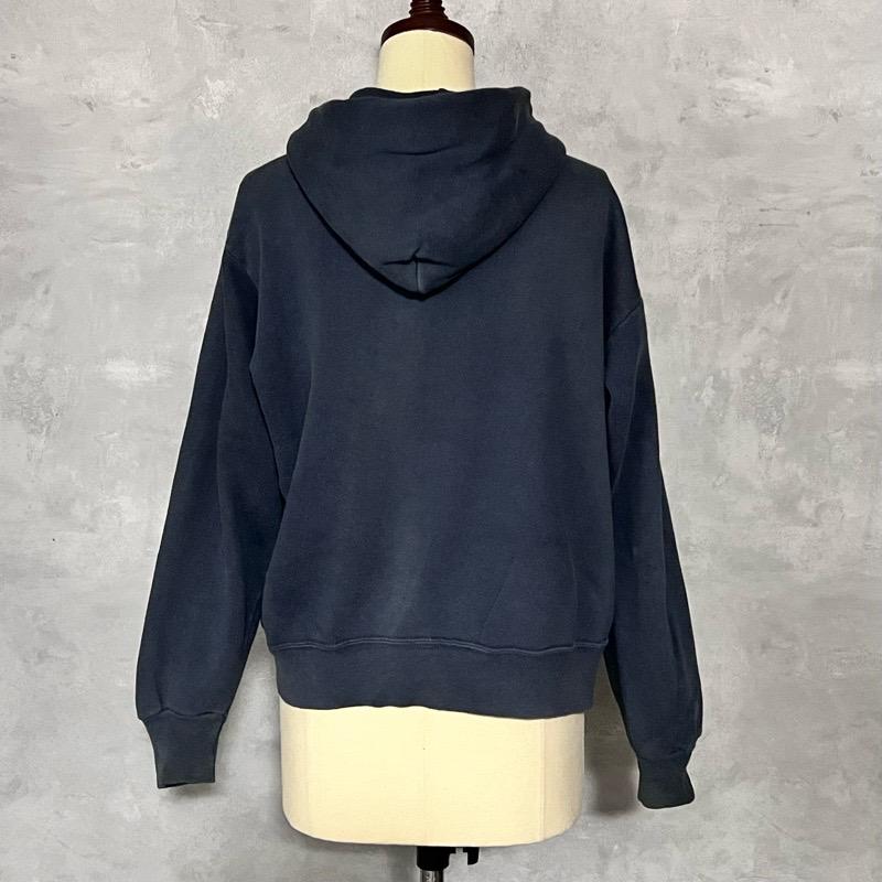 60-70'S Vintage Full Zip Up Sweat Hoodie NAVY 60-70年代
