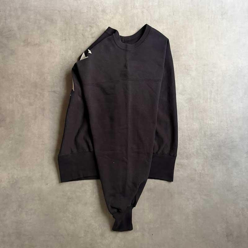 90'S CHAMPION Reverse Weave Back Print Sweat Shirts BLACK/L Made