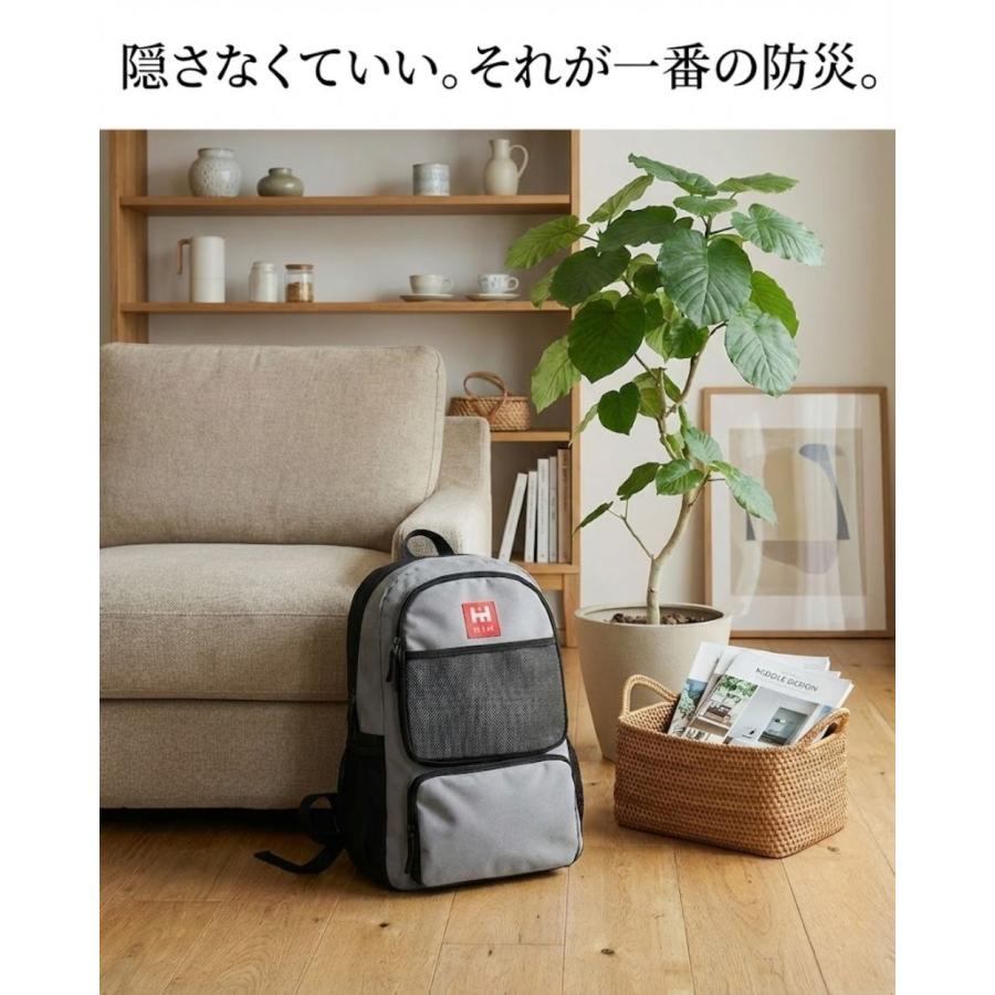 HIH 福島県企業が開発 防災セット 1人用 防災グッズ 防災リュック