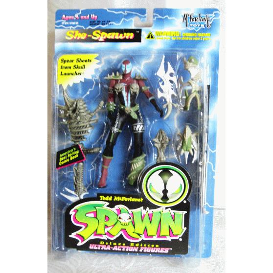 レア！】トッドマクファーレン・スポーンシリーズ4☆シースポーンSHE