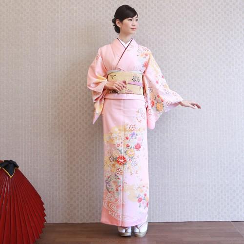 訪問着19点フルコーディネートレンタルセット ネットレンタル 往復