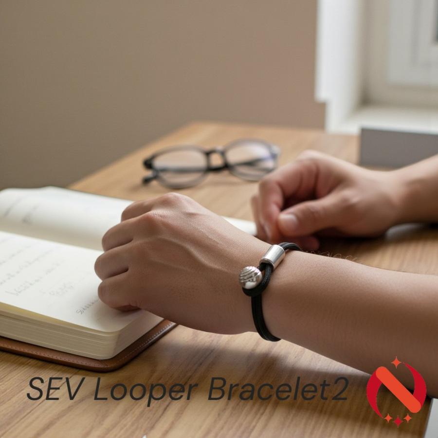 SEV（セブ） ルーパー ブレスレット2 カラーブラック1年保証・送料