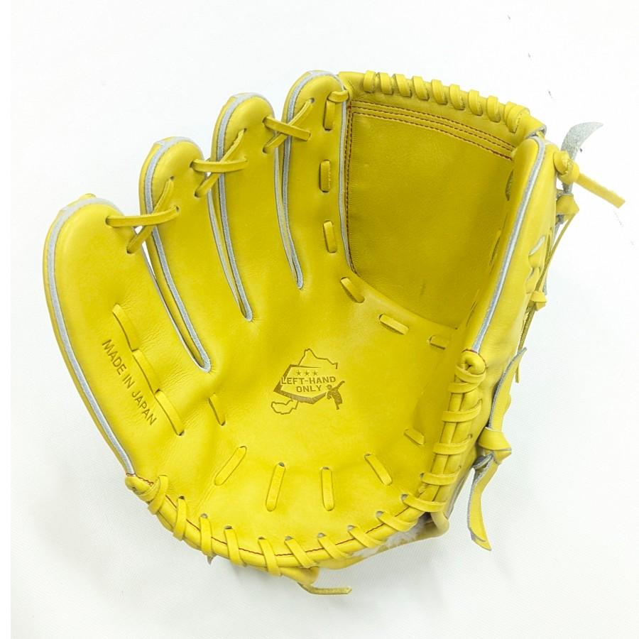 CHIAKI チアキ 硬式グローブ 左投げ投手用 ピッチャー用 イエロー