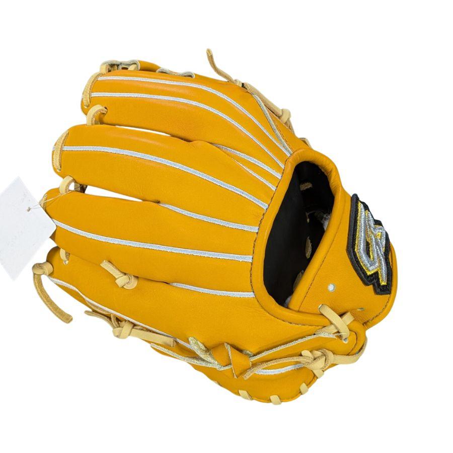 GSグローブ 硬式グローブ 内野手 当て挟み改 オレンジ セカンド