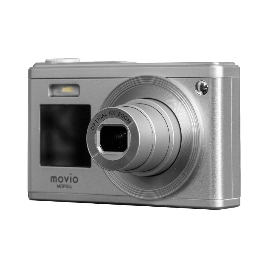 movio 光学ズーム6倍機能搭載デジタルカメラ MOP300 : レコード針の