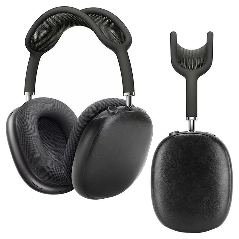 AirPods Max ケース ヘッドフォン カバー（ レザーカバー×星スタッズ