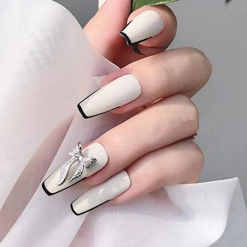 りぼん パーツ リボン ネイル 全4色 ビジュー シルバー ゴールド