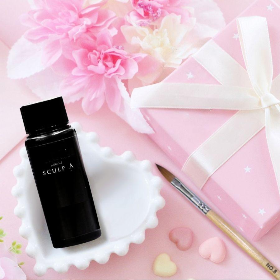 アクリルリキッド スカルプA 無臭 ネイル スカルプ スカルプチュア