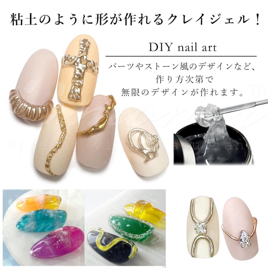 クレイジェル クリア 粘土ジェル 約13g ねんどジェル アイシングジェル