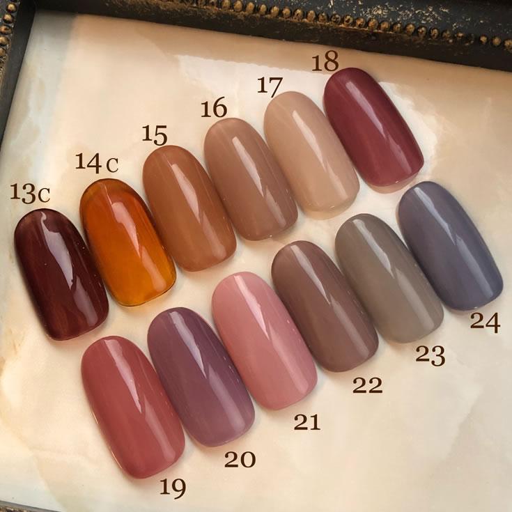 nail for all 公式 □カラージェル MOMO by 3g 13-24 《10個までメール