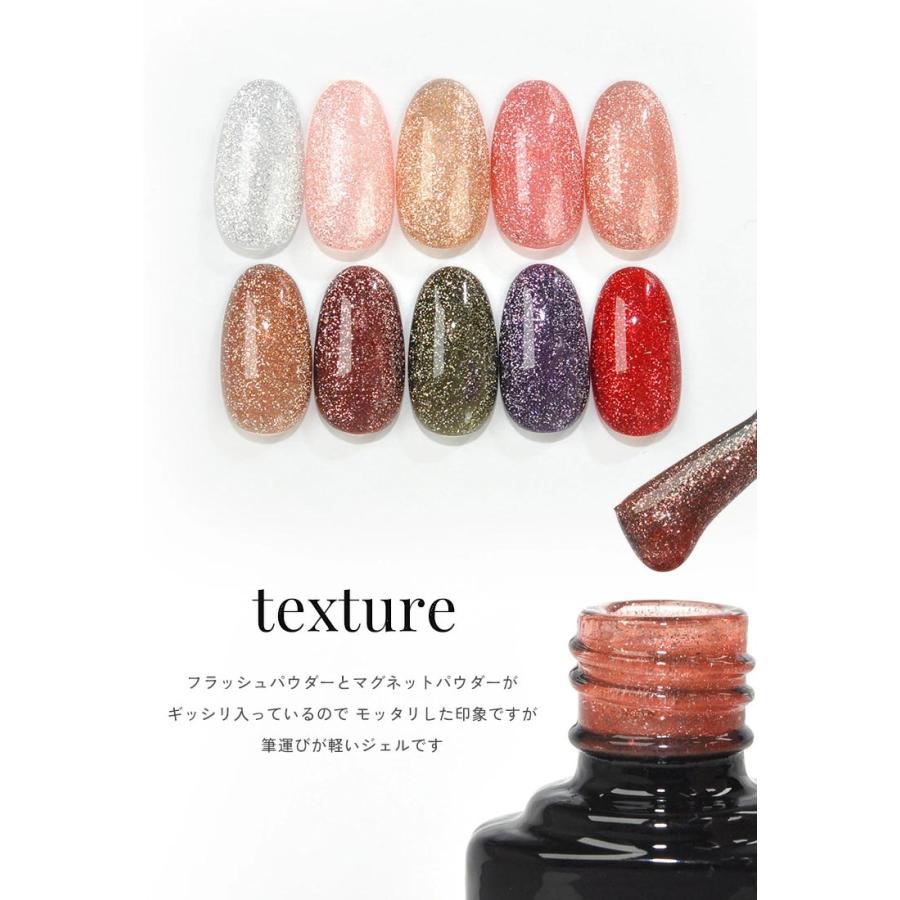 フラッシュ ＆ マグネット 驚きの透明感と輝き マグネットネイル