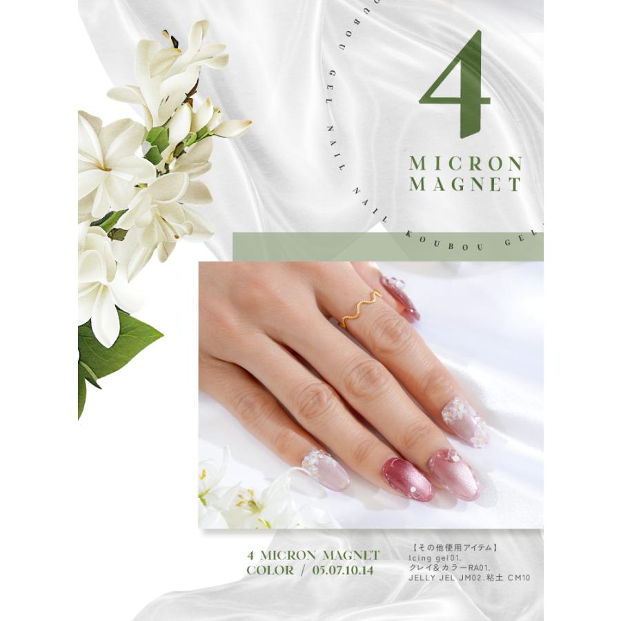 全20色セット 4ミクロン 超微粒 マグネットネイル 5ミクロンを超える