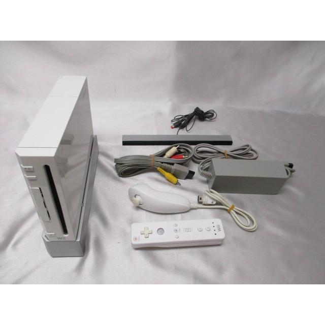 ニンテンドー Wii ウィー 本体 すぐに遊べるセット 白 黒 箱付き箱なし