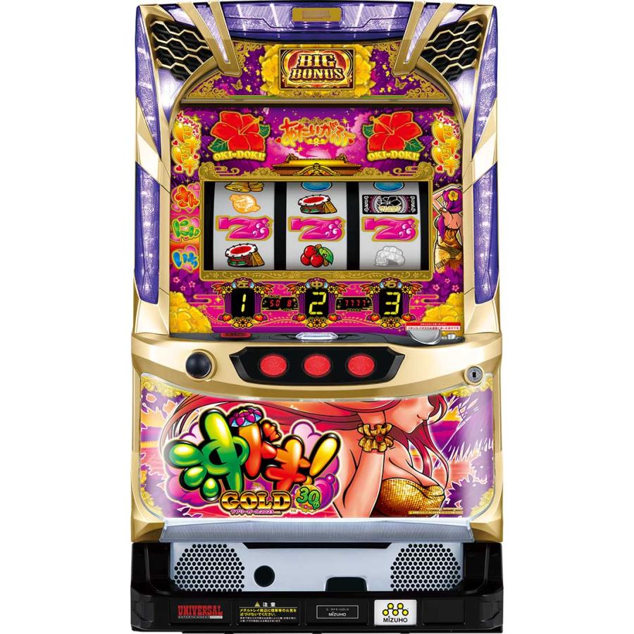 ミズホ 沖ドキ！GOLD-30【パネル指定不可】【中古パチスロ 中古