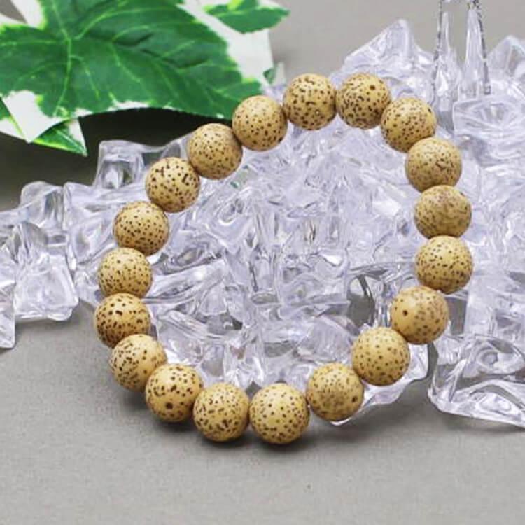 数珠ブレスレット 星月菩提樹 10mm玉 プラスチックケース入 京念珠