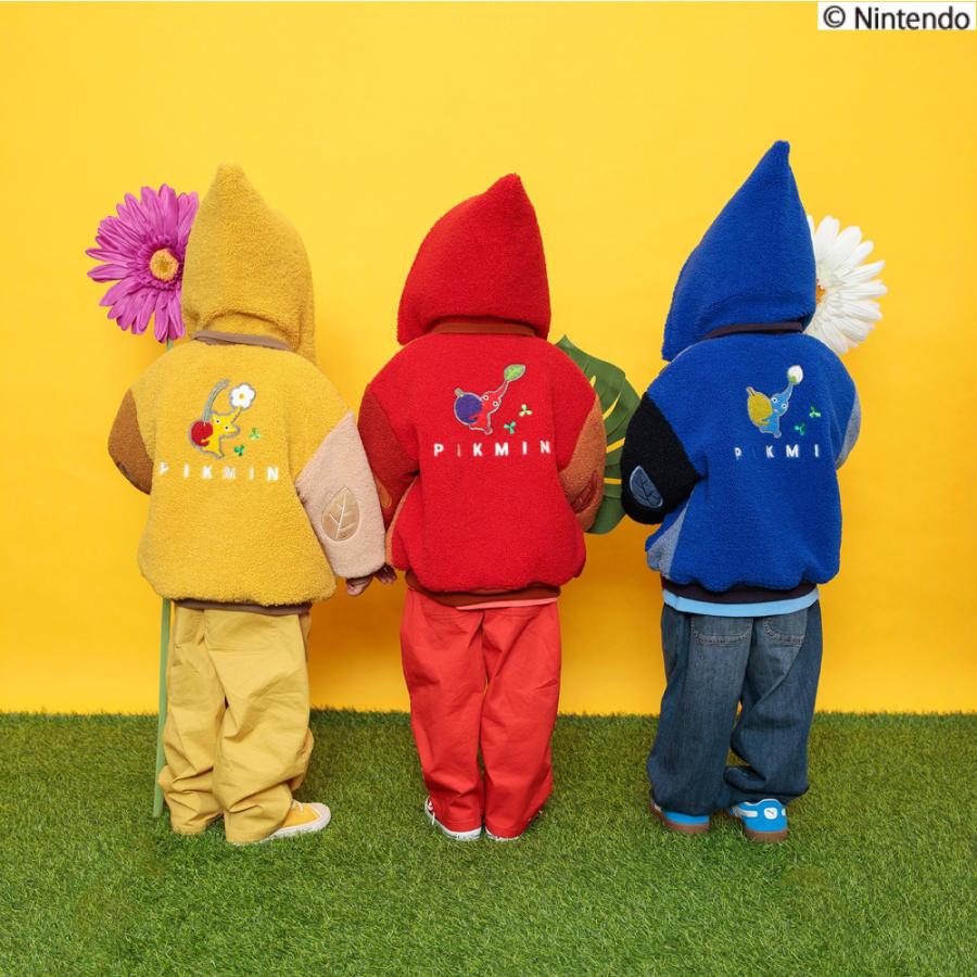 BREEZE（ブリーズ） ピクミン アウター キッズ ボア 男の子 女の子