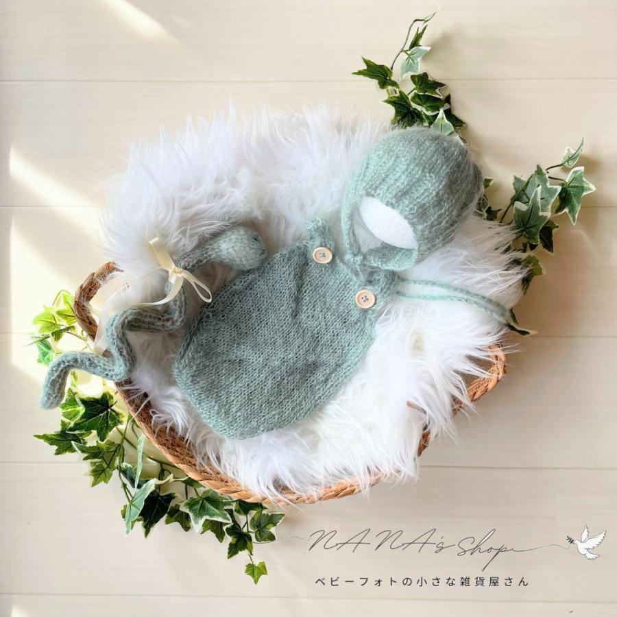 手編み風かごセット【へび】♪ニューボーンフォト撮影衣装 小道具