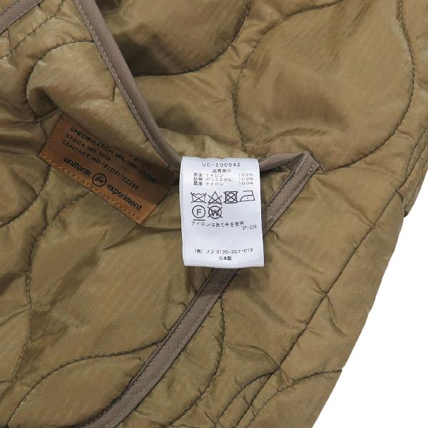 uniform experiment ユニフォームエクスペリメント 20AW REVERSIBLE