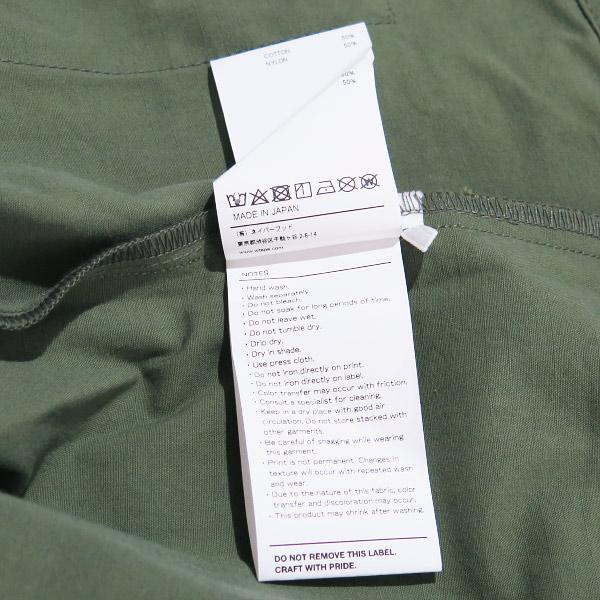 WTAPS（ダブルタップス） 23SS JUNGLE 02/LS/NYCO.RIPSTOP 231WVDT