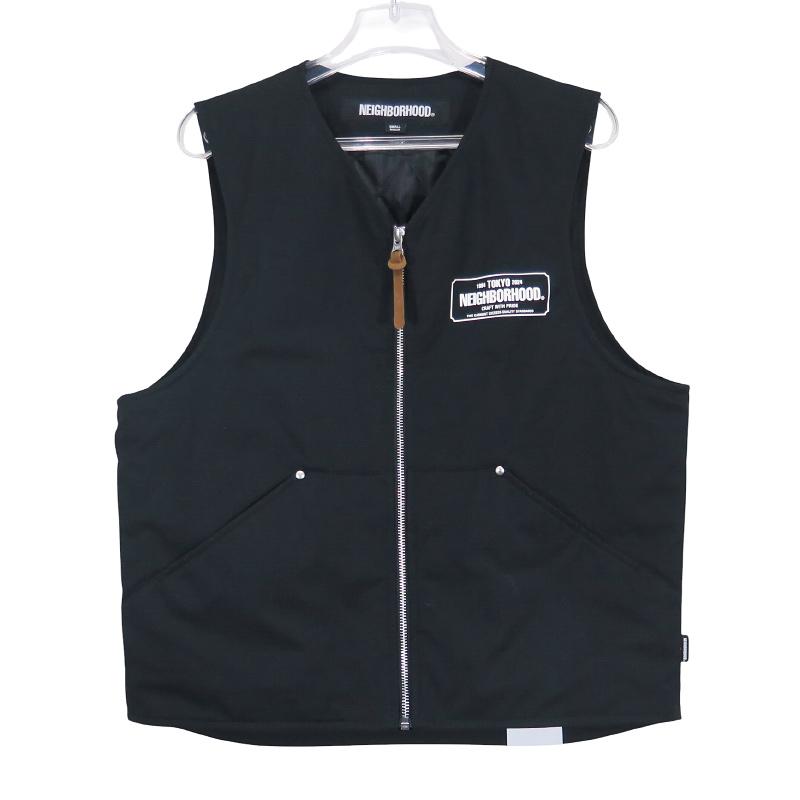 NEIGHBORHOOD（ネイバーフッド） 24SS PADDED WORK VEST 241TSNH-JKM07
