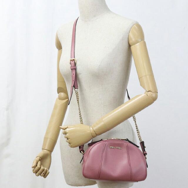 miu miu（ミュウミュウ） 中古 斜め掛け ショルダーバッグ レディース