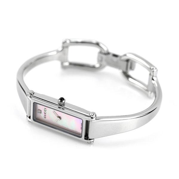 GUCCI（グッチ） バングル 1500 時計 レディース ダイヤモンド ピンク