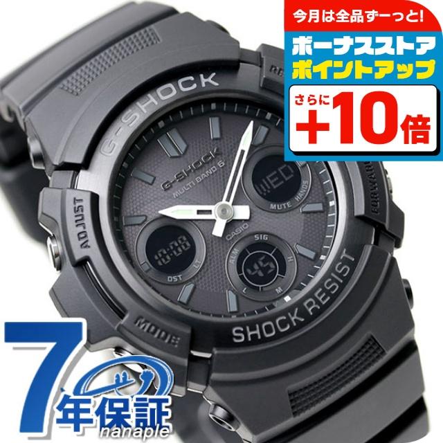 G-SHOCK gショック ジーショック ブラック 電波 ソーラー AWG-M100B
