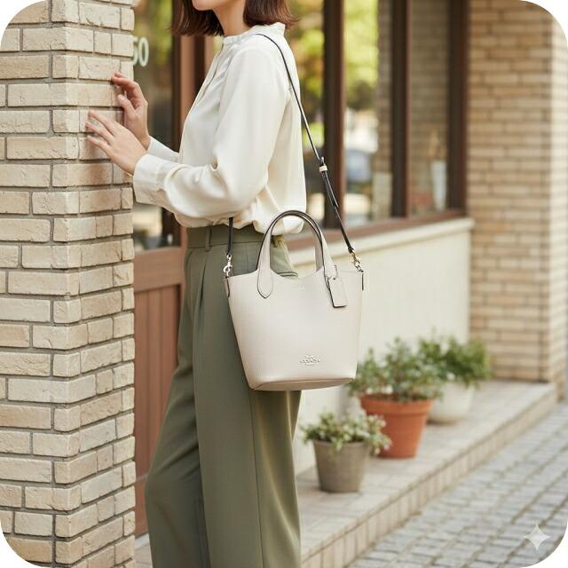 COACH（コーチ） ハンドバッグ 2way ショルダーバッグ 斜めがけ