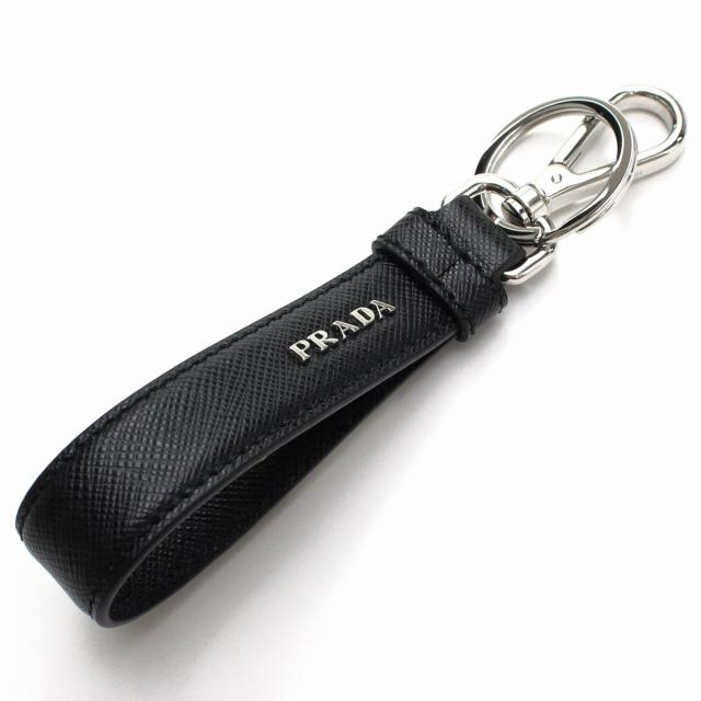 PRADA（プラダ） ブランド キーホルダー キーリング メンズ SAFFIANO