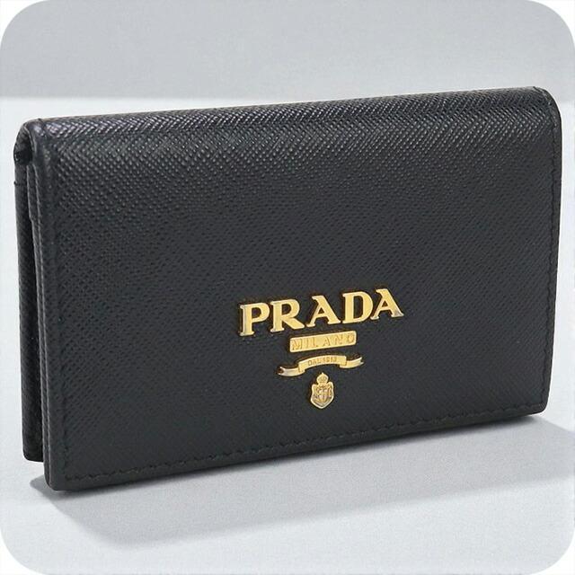 PRADA（プラダ） 中古 名刺入れ ユニセックス ブランド サフィアーノ