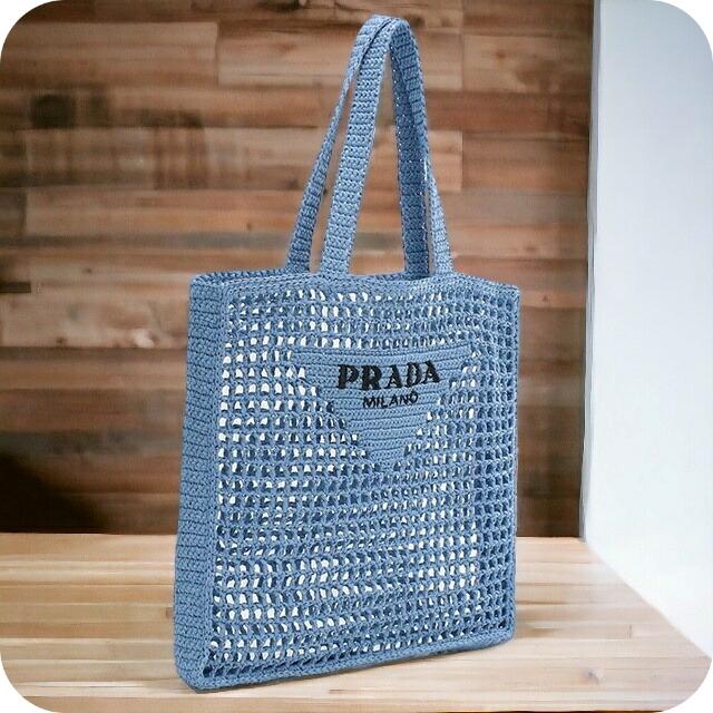 PRADA（プラダ） ブランド カゴバッグ メンズ RAFIA ラフィア イタリア