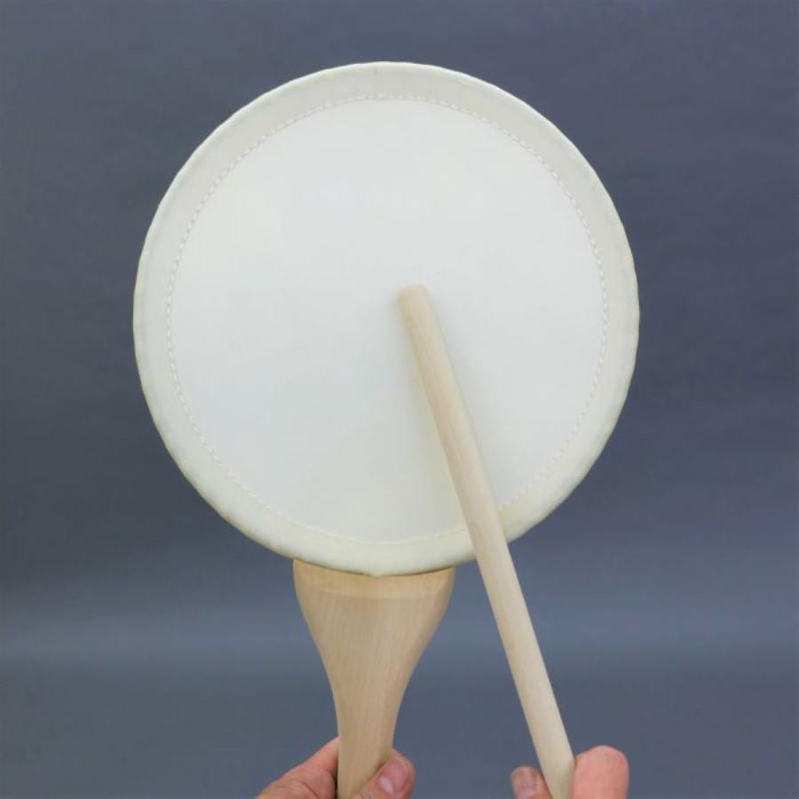 団扇太鼓1尺 (革面直径30cm） うちわ太鼓・お会式・御会式・日蓮宗