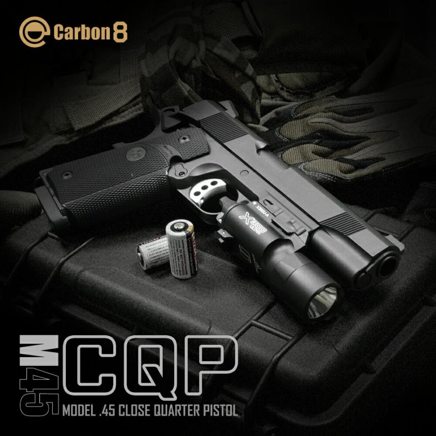 最新 ロット Carbon8 M45 CQP カーボネイト Co2 ガスガン GBB ガス