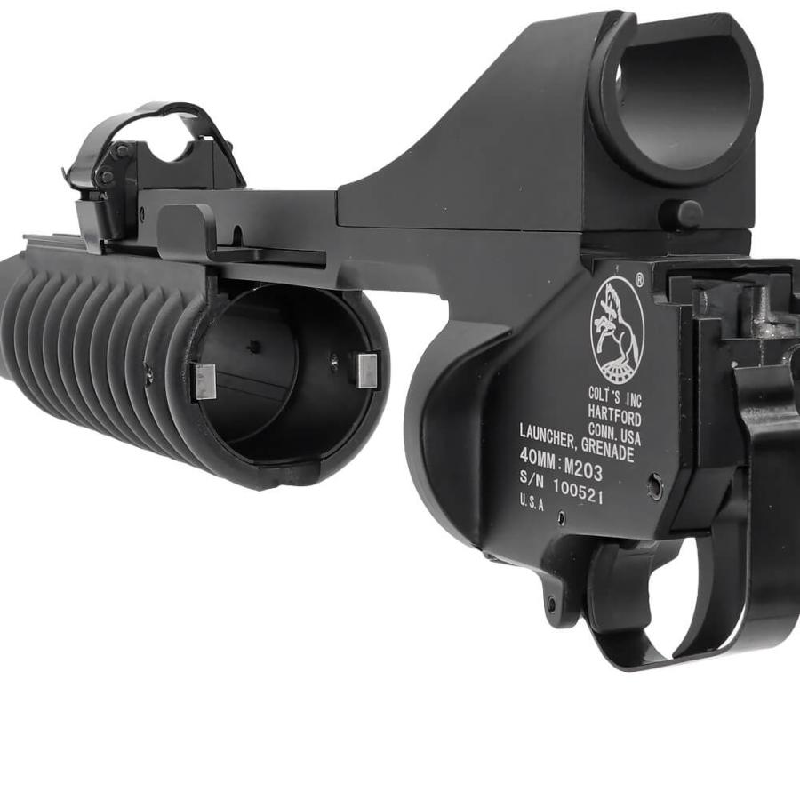 M203グレネードランチャーレプリカ (3タイプアダプター付) 金属モデル