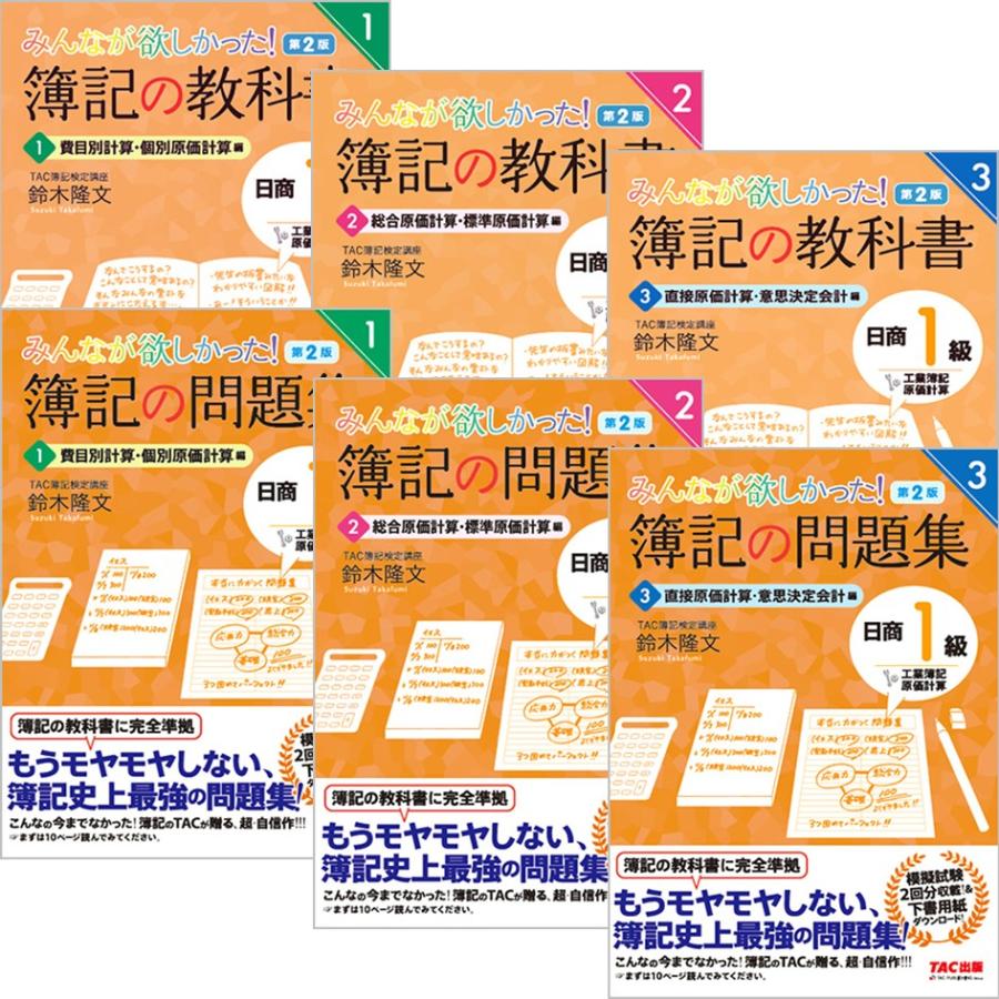 日商簿記1級 みんなが欲しかった! 基本学習セット 工業簿記・原価計算