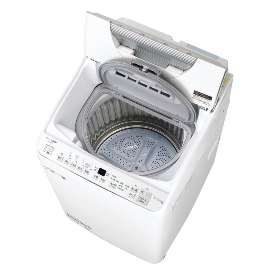 SHARP（シャープ） タテ型洗濯乾燥機 ES-TX6G-S 穴なし槽シリーズ 6.5