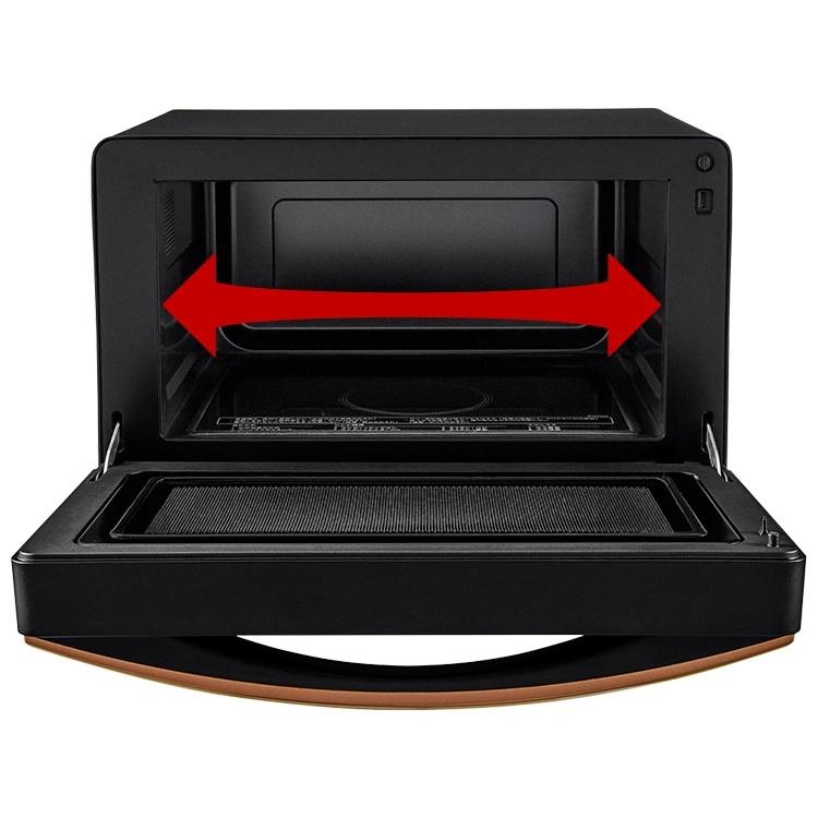 SHARP（シャープ） 単機能レンジ RE-TD184-B ブラック 18L ワイド