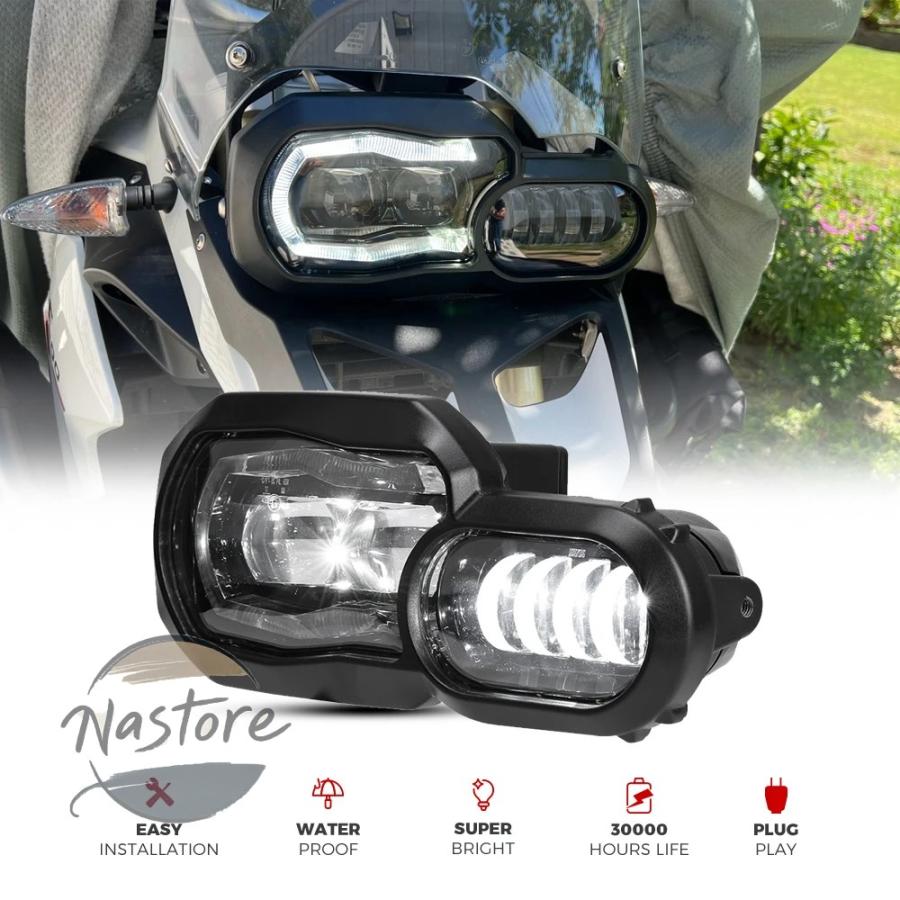 並行輸入品 BMW f800r バイク ヘッドライト f650gs f700gs f800gs adv