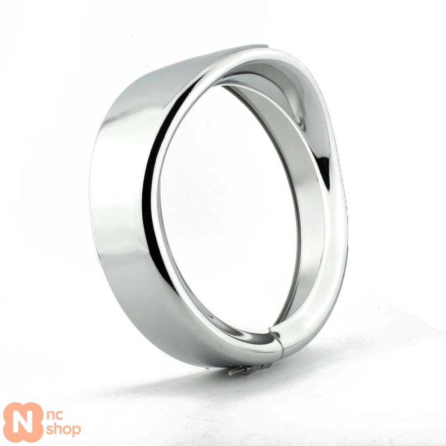 並行輸入品】 7インチ バイク バイザー ベゼル ヘッドライト トリム