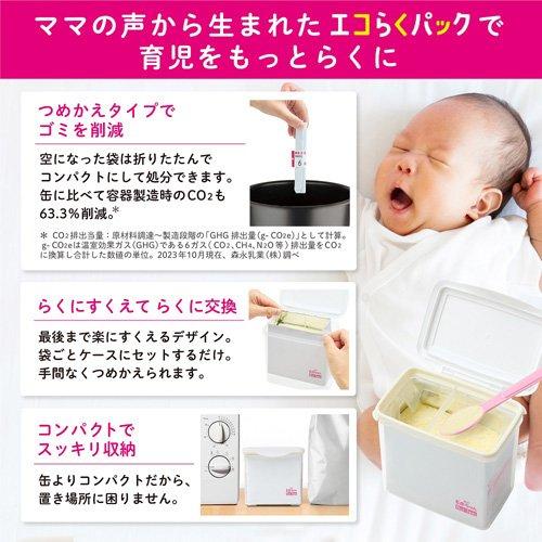 森永 E赤ちゃん エコらくパック つめかえ用 ( 2袋入×6箱(1袋400g