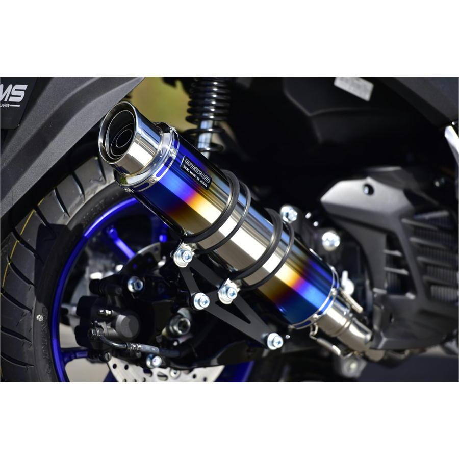BEAMS（ビームス） バイク マフラー N-MAX125 8BJ-SEL1J R-EVO2 ヒート