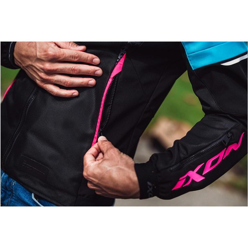 IXON（イクソン） iXON M-PULSION AIR A ジャケット BLACK/BLUE/PINK