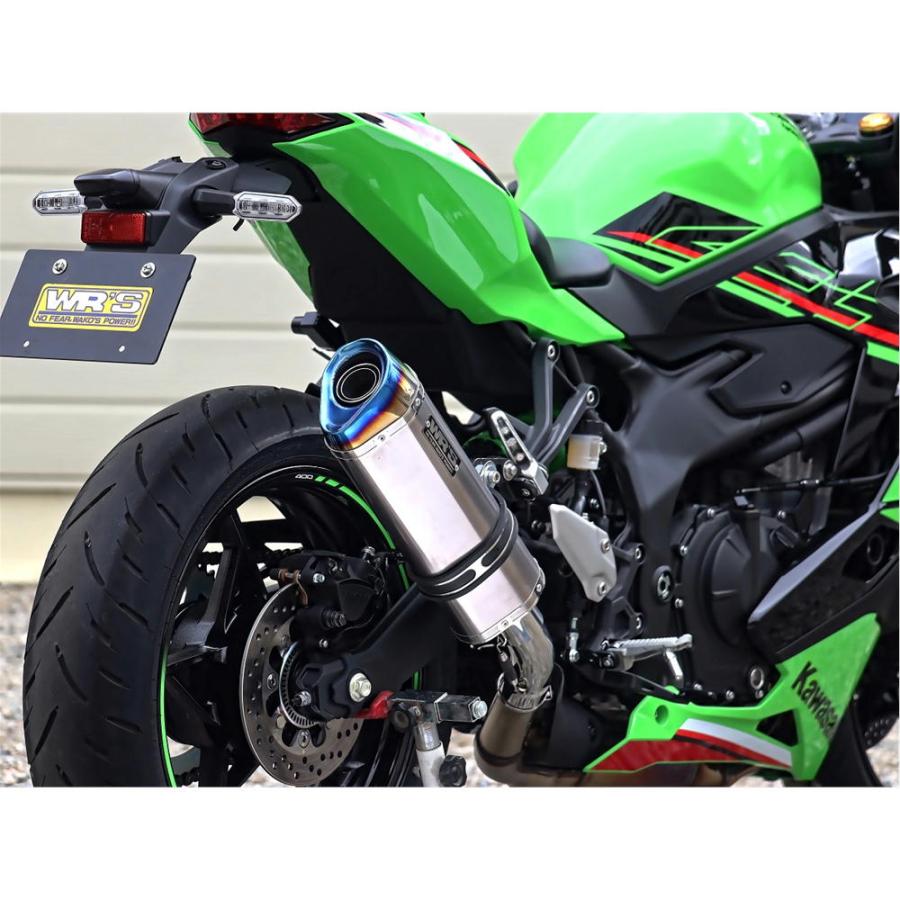 WR'S（ダブルアールズ） バイク マフラー 2023- ZX-4R SE/ZX-4RR (8BL